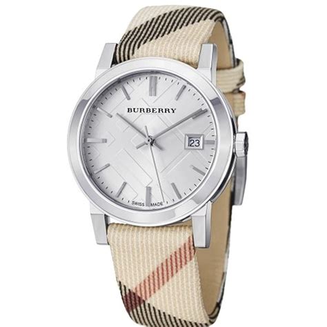 burberry women watch silver|burberry ladies watches on sale.